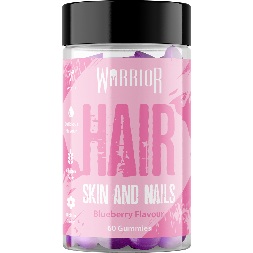 Warrior Hair Skin and Nails - 60 Gummies