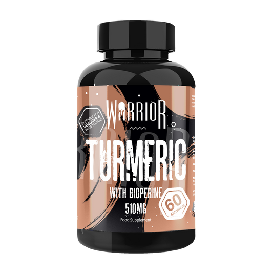 Warrior Turmeric with Bioperine 510mg - 60 Vegan Caps