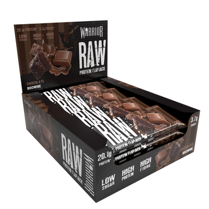 Warrior RAW Protein Flapjack - 12 Bars