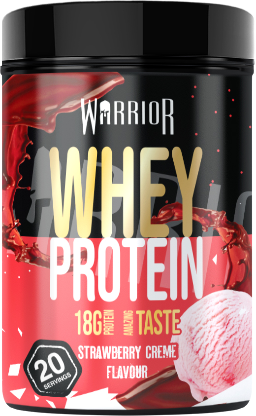 Warrior Whey Protein Powder 500g - Strawberry Creme