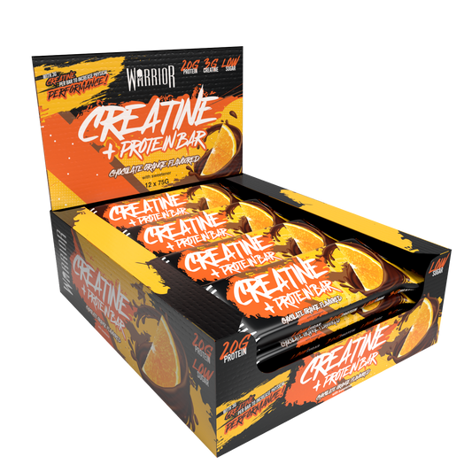 Warrior Creatine Protein Bar - 12 Bars