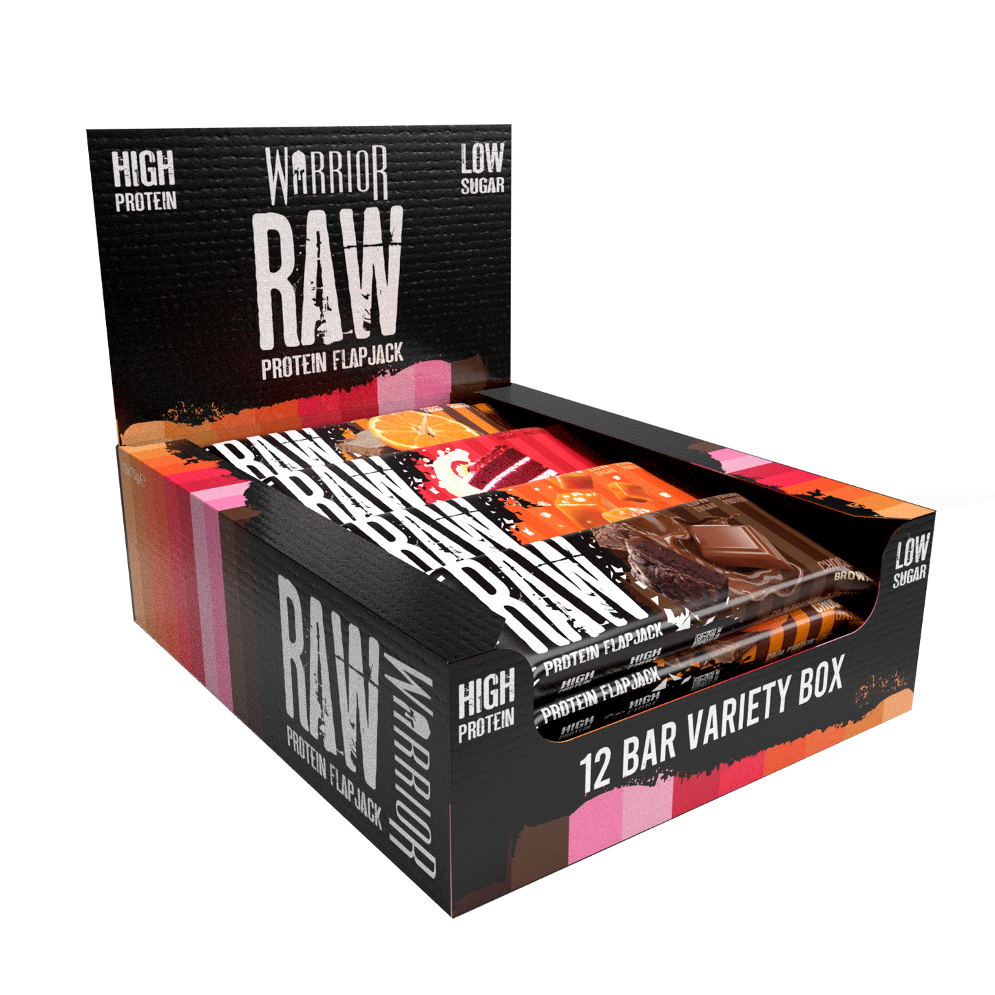 Warrior RAW Protein Flapjack - 12 Bars