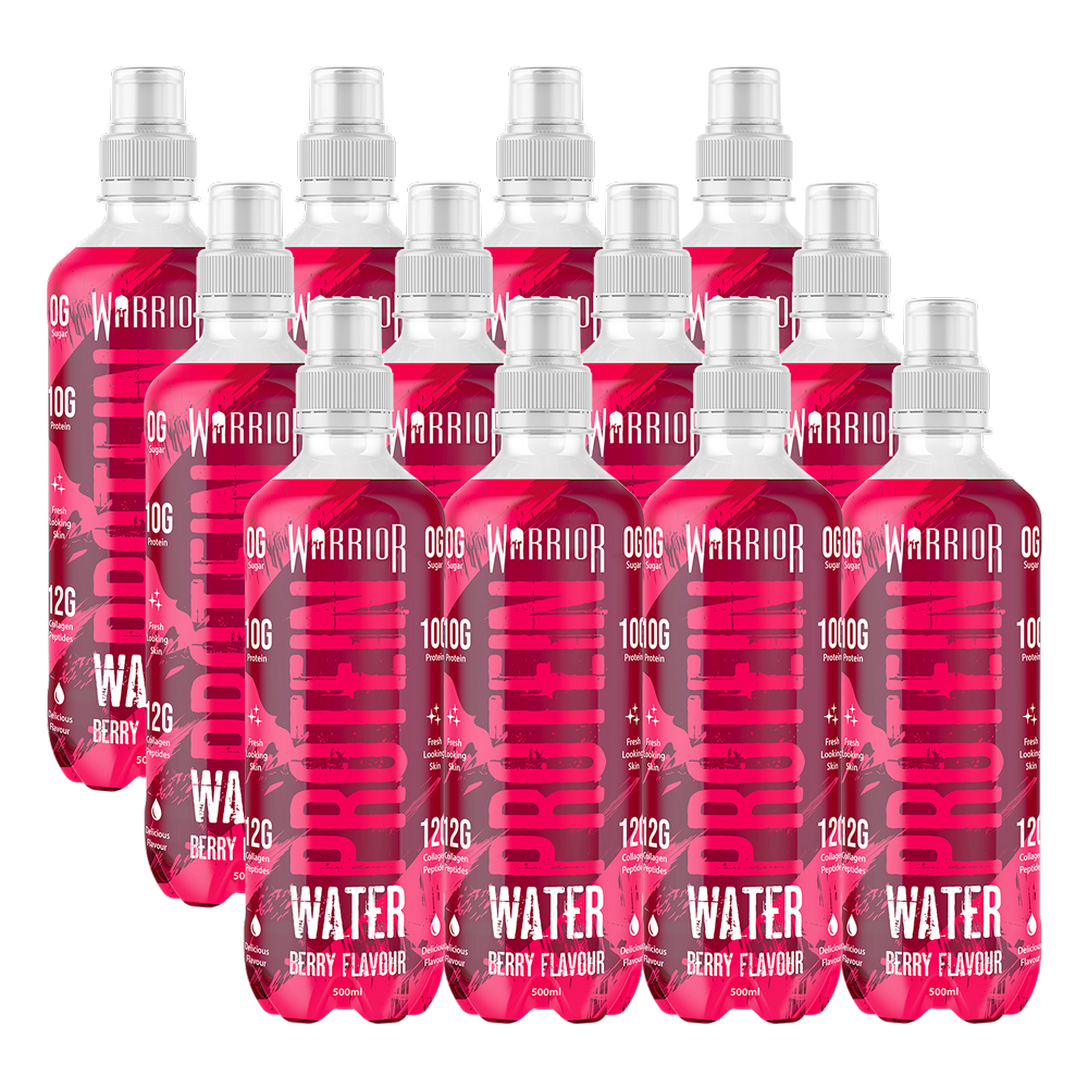 Warrior Protein Water - 500ml (12 Bottles)