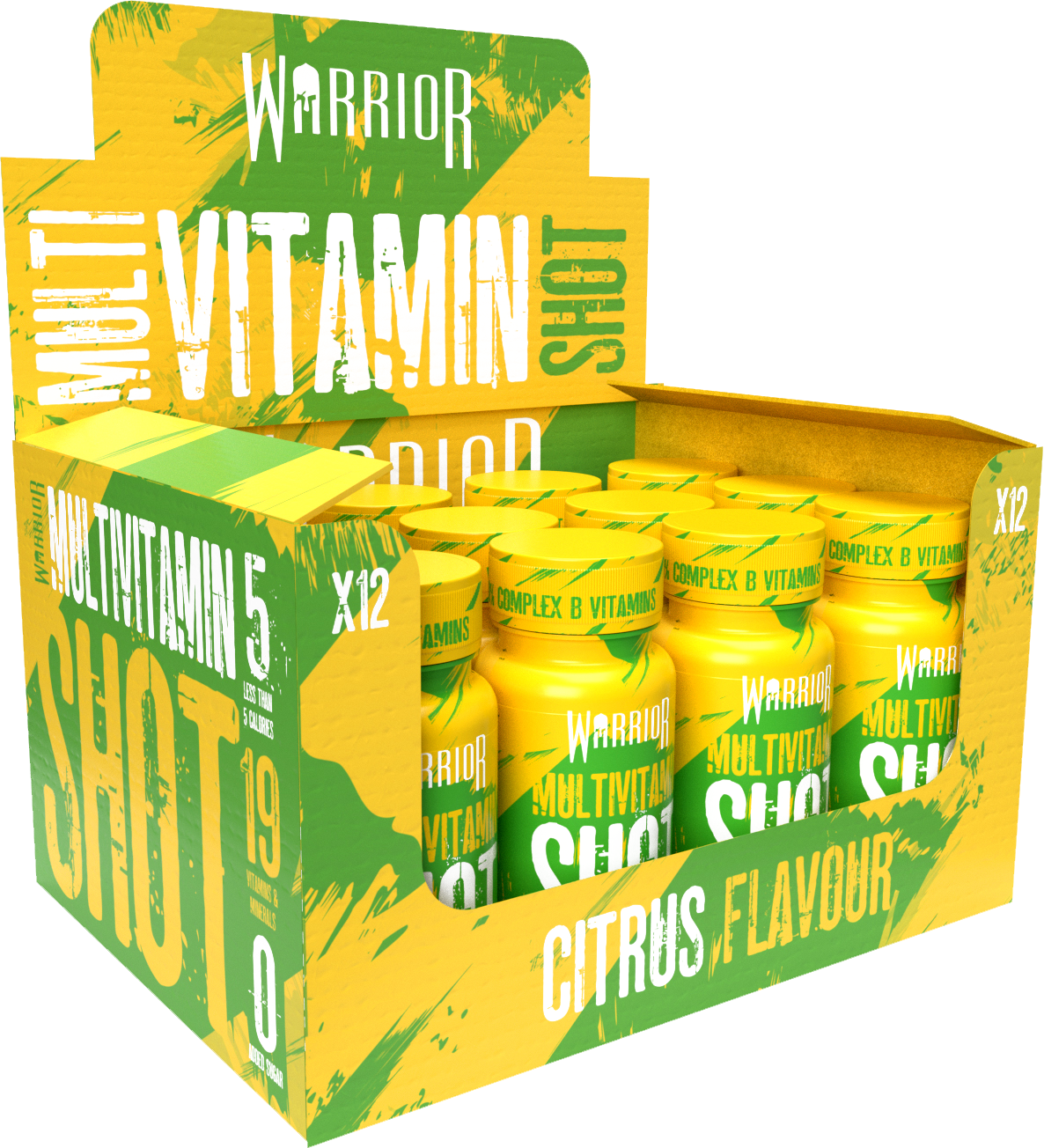 Warrior Multi Vitamin Shot - (12x 60ml)