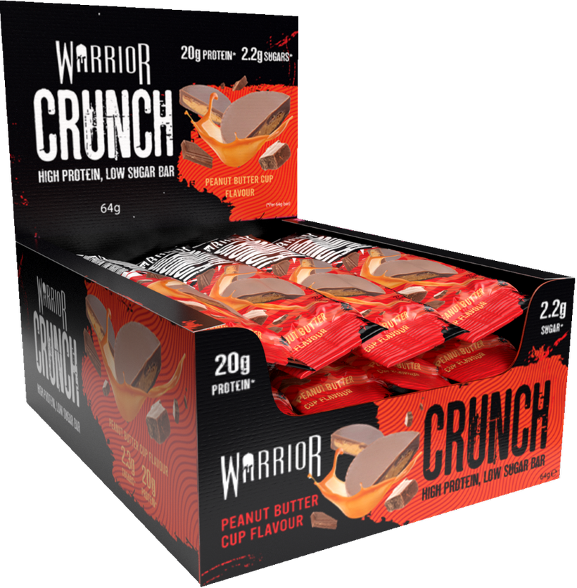 Warrior Crunch Protein Bars 12 x 64g