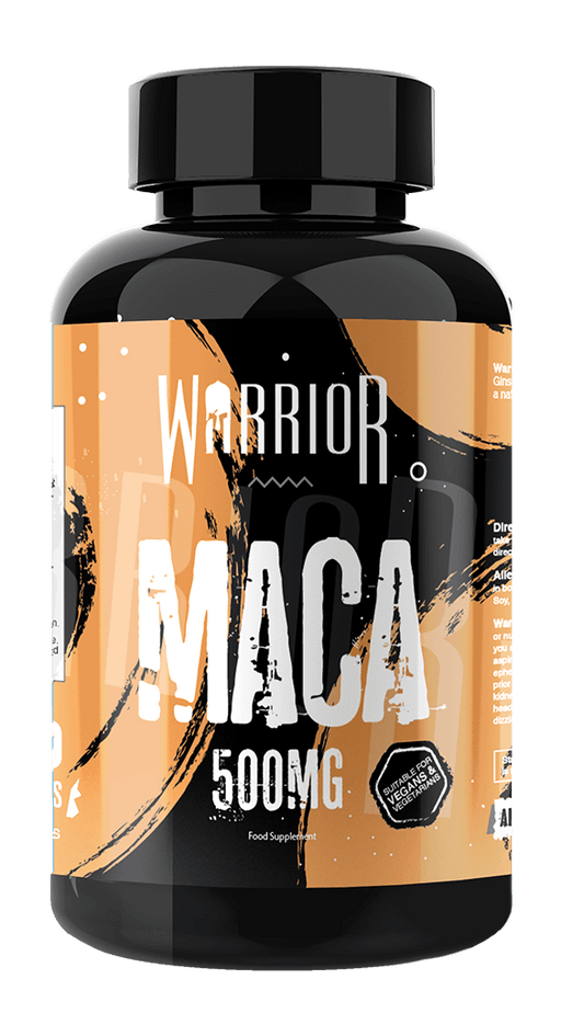 Warrior MACA 500mg Supplement - 60 Tabs