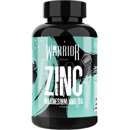 Warrior ZMA - Zinc Magnesium and B6 Supplement